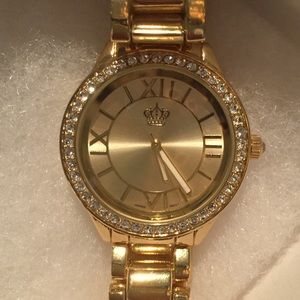 Premier Designs Gold Crown Watch